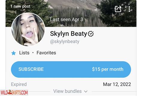 skylyn beaty naked|Skylyn Beaty Nude Leaks Onlyfans